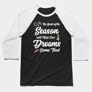 Spirit of the Season Christmas Baseball T-Shirt